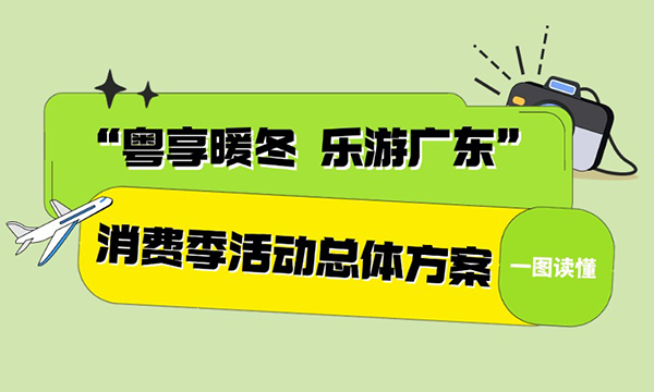 一圖讀懂“粵享暖冬 樂游廣東”消費(fèi)季活動總體方案