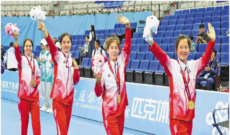 殘特奧會網球比賽團體賽收官 廣東隊收獲一金一銅
